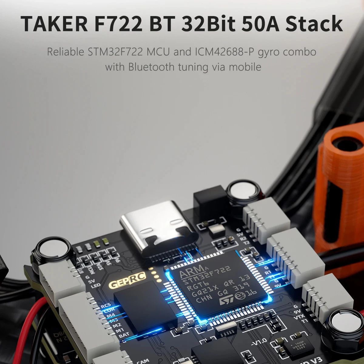 Drone FPV Freestyle GEPRC MARK - Drone Battery Case avis et prix
