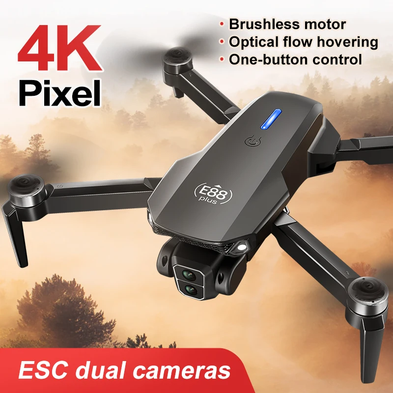 Nouveau drone quadrirotor E88  - Drone Battery Case avis et prix