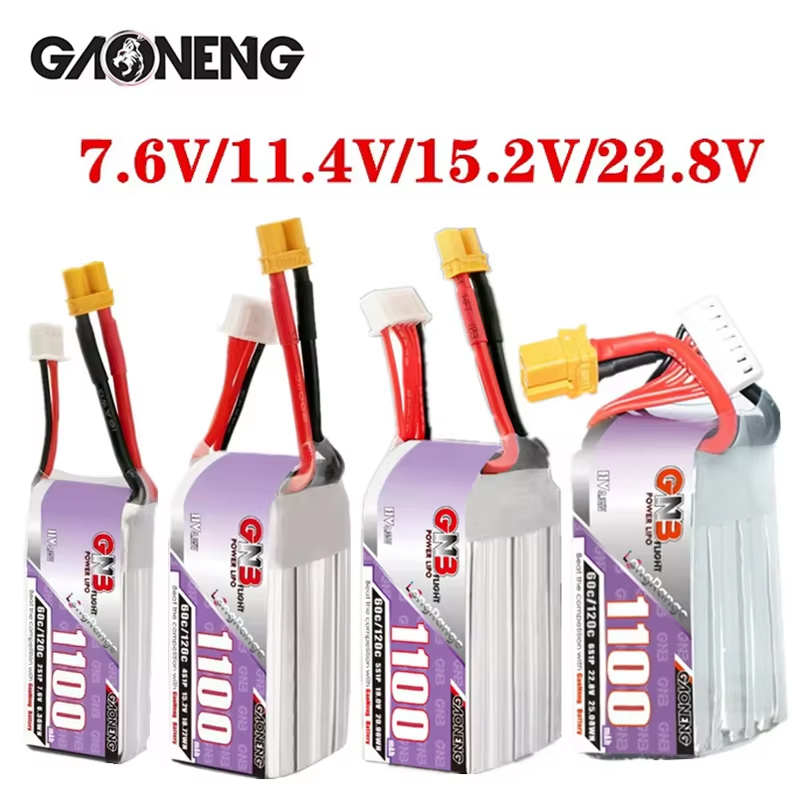 GNB 1100mAh 2S 3S 4S 6S 60C/12 - Drone Battery 4S avis et prix
